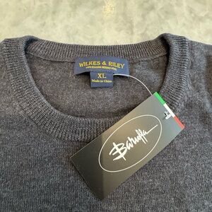Men's XL Crewneck Sweater in Charcoal Blue